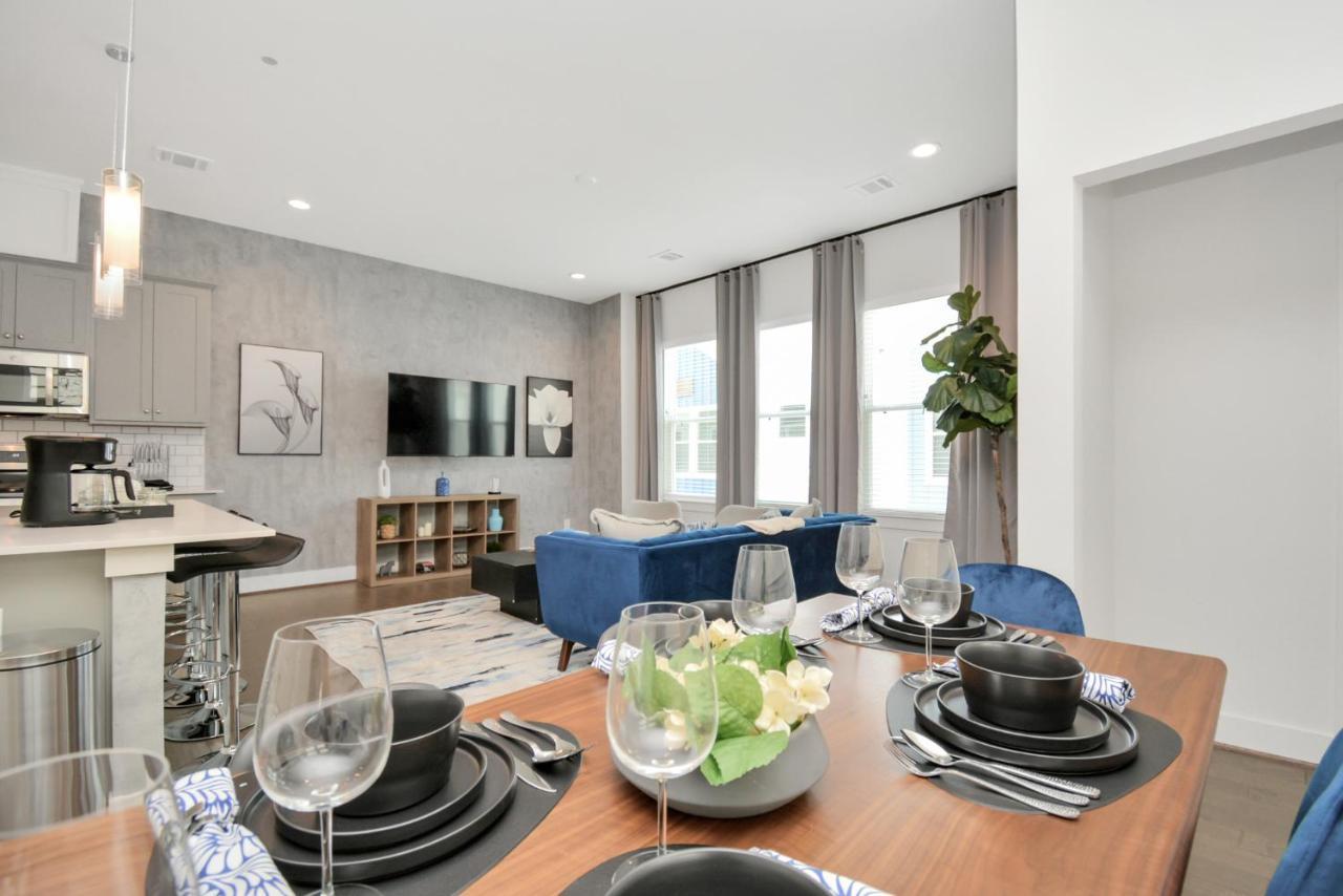 Casa Azure - New Modern 3 Bedroom Med Center, Nrg, Uh Houston Eksteriør billede