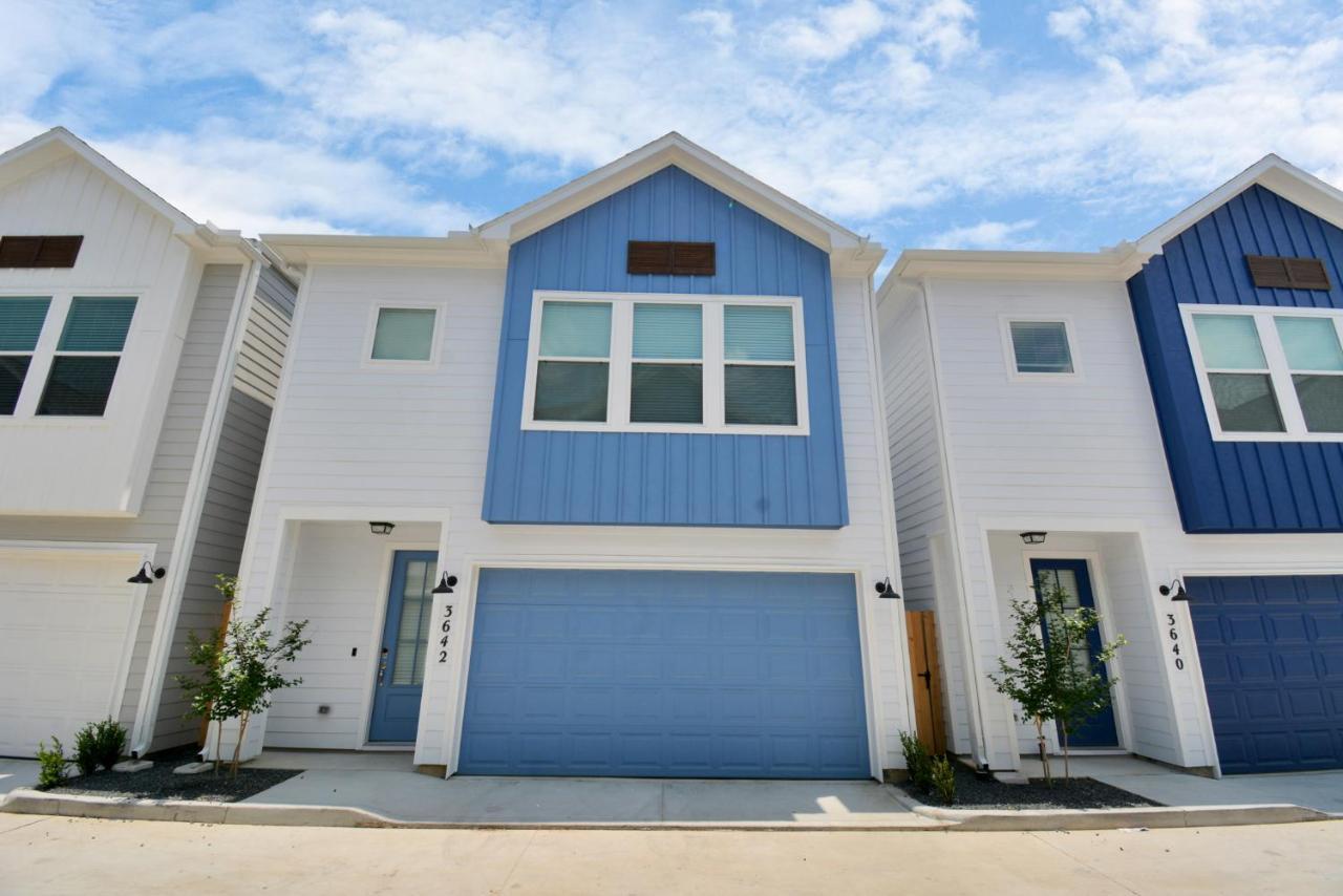Casa Azure - New Modern 3 Bedroom Med Center, Nrg, Uh Houston Eksteriør billede
