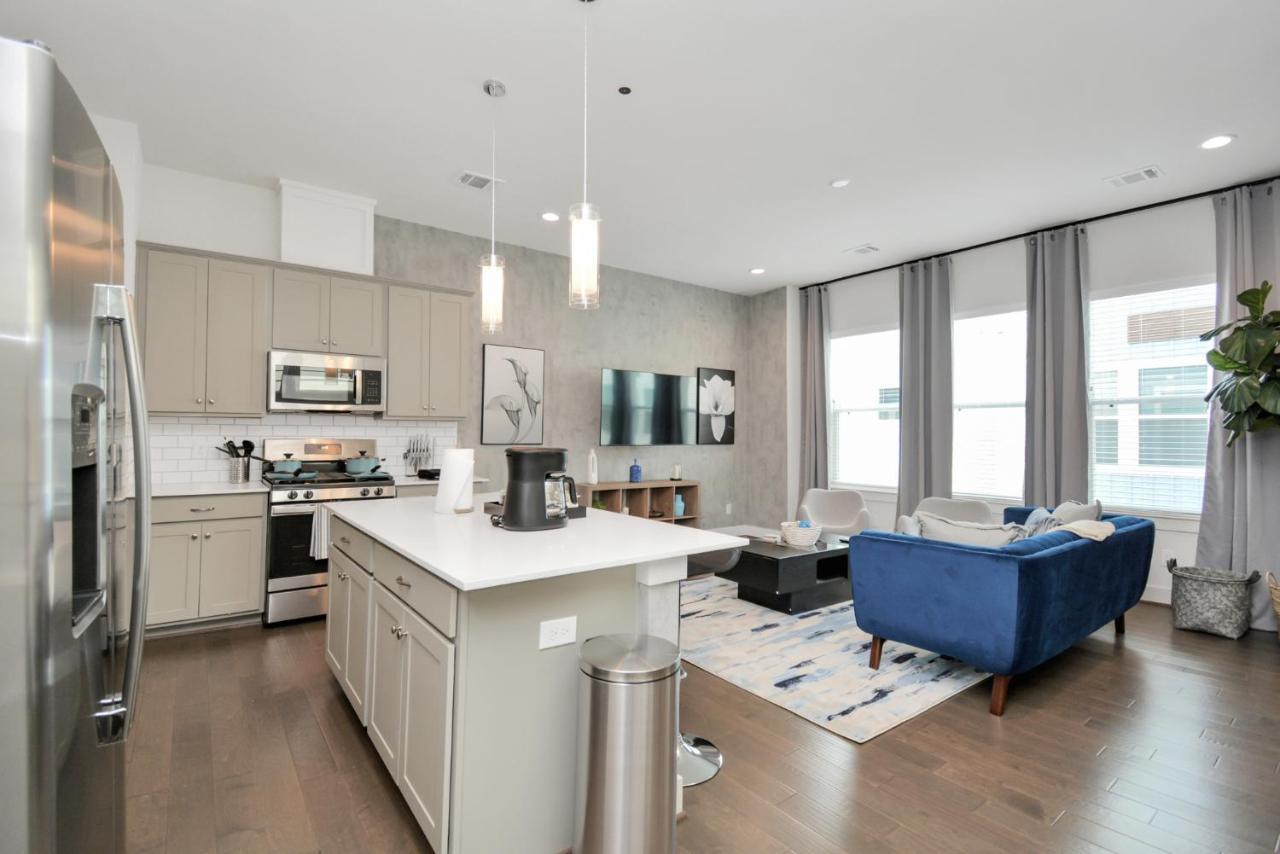 Casa Azure - New Modern 3 Bedroom Med Center, Nrg, Uh Houston Eksteriør billede
