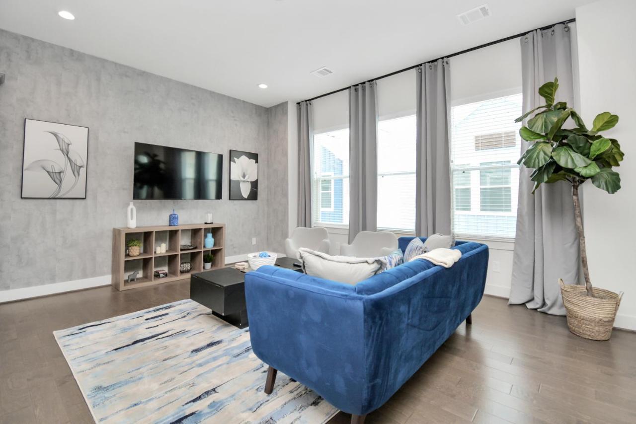Casa Azure - New Modern 3 Bedroom Med Center, Nrg, Uh Houston Eksteriør billede